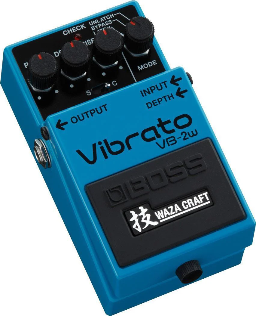 BOSS VB-2W Vibrato Guitar Effects Pedal (VB2W) - Image 2