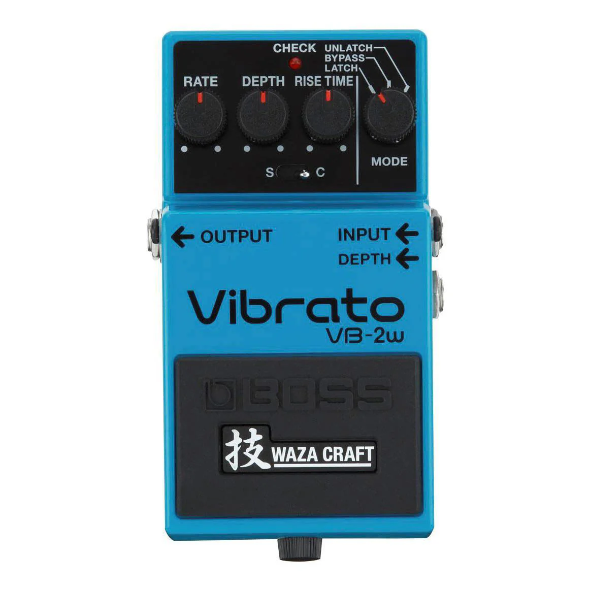 BOSS VB-2W Vibrato Guitar Effects Pedal (VB2W) - Image 4