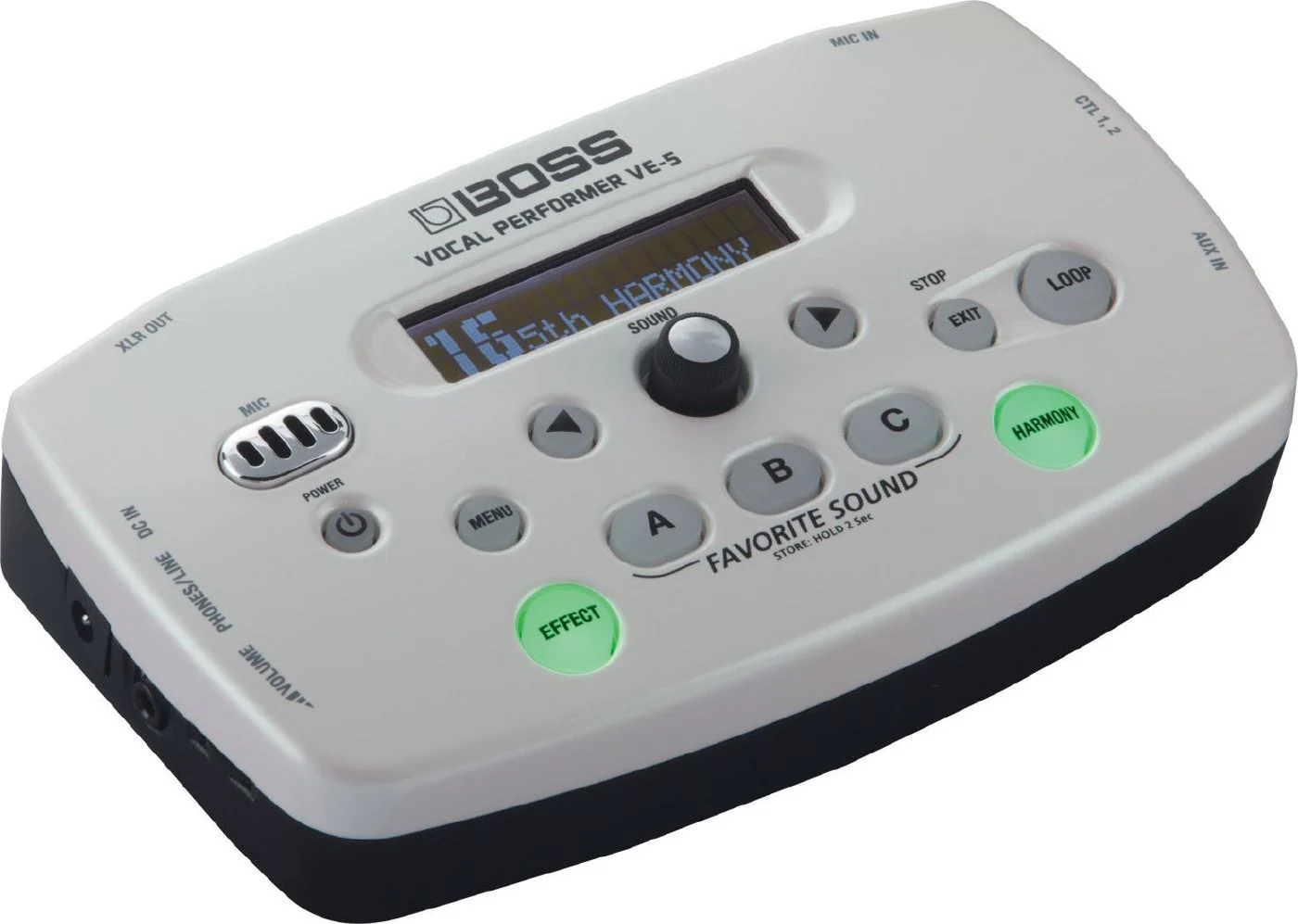 BOSS VE-5 Vocal Performer (White) - Image 2