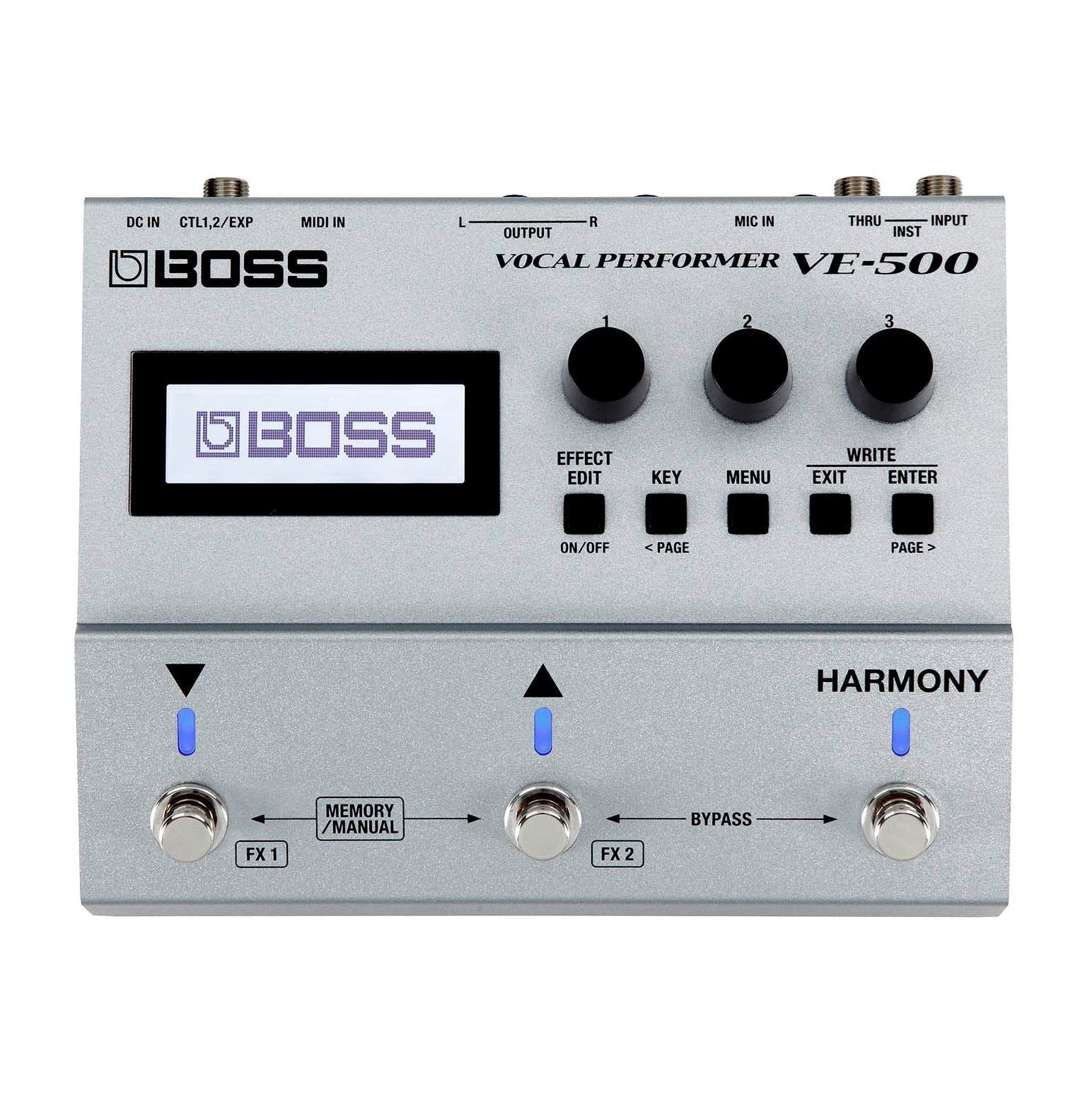 BOSS VE-500 Vocal Performer Guitar Effects Pedal (VE500) - Image 6