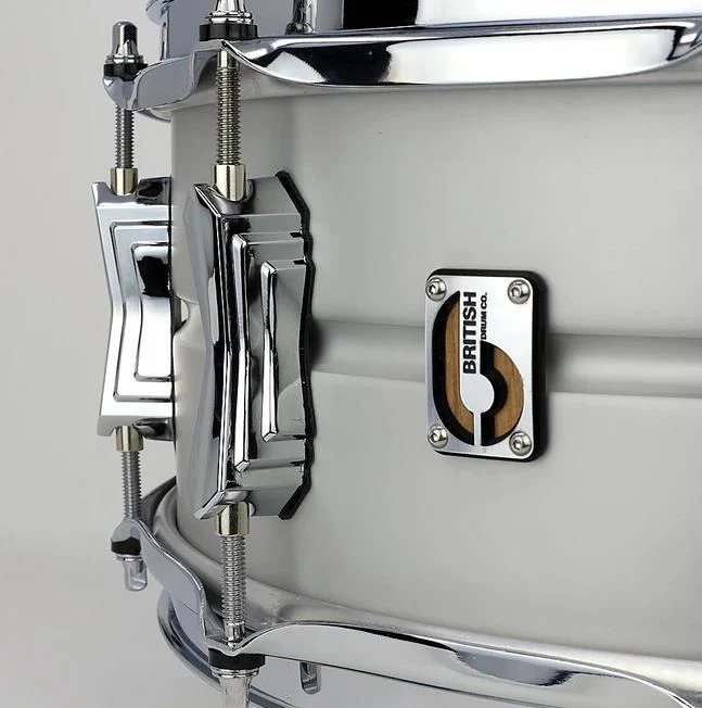 British Drum Company Aviator 14 x 6.5in Aluminium Snare Drum - Image 2