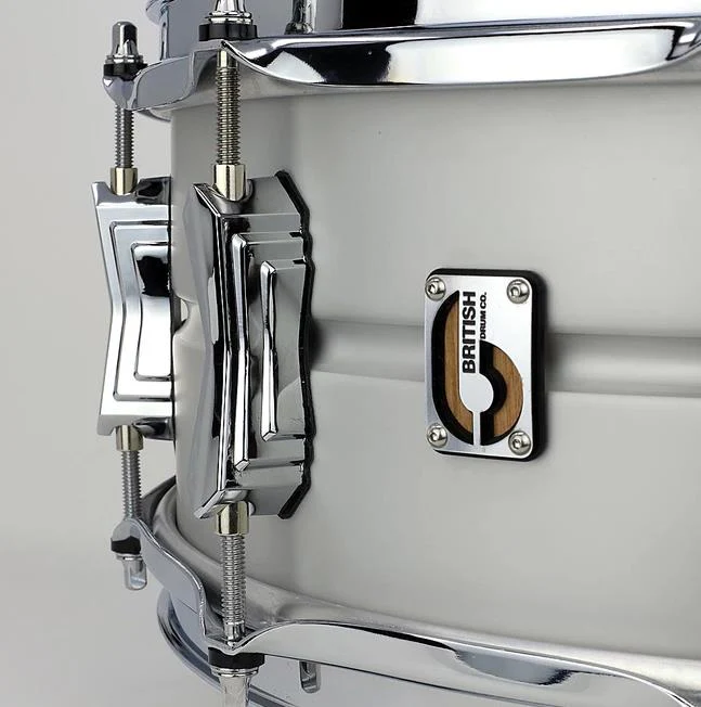 British Drum Company Aviator 14 x 6.5in Aluminium Snare Drum - Image 6