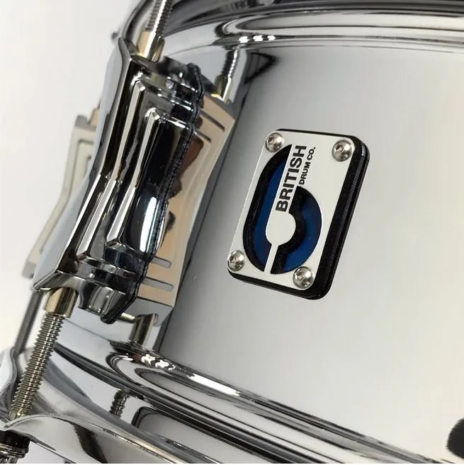 British Drum Company Bluebird 14 x 6in Brass Snare Drum - Image 3