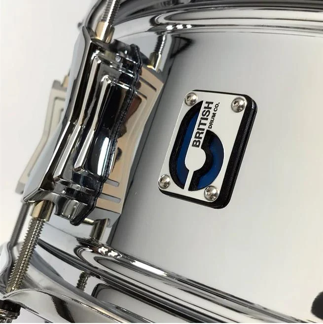 British Drum Company Bluebird 14 x 6in Brass Snare Drum - Image 5