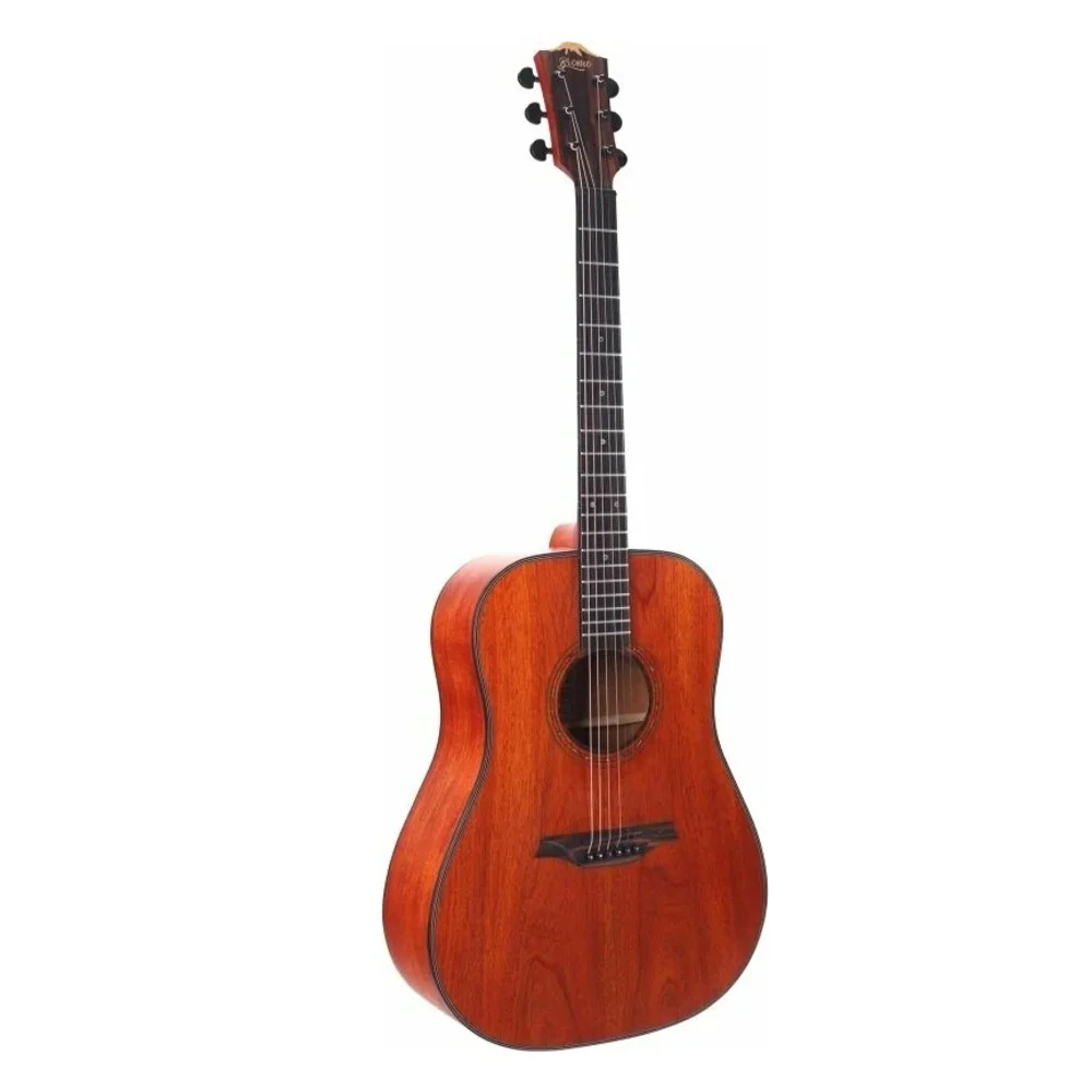 Bromo Guitar BAT1M Tahoma Solid Top Dreadnought Acoustic Guitar - Image 3
