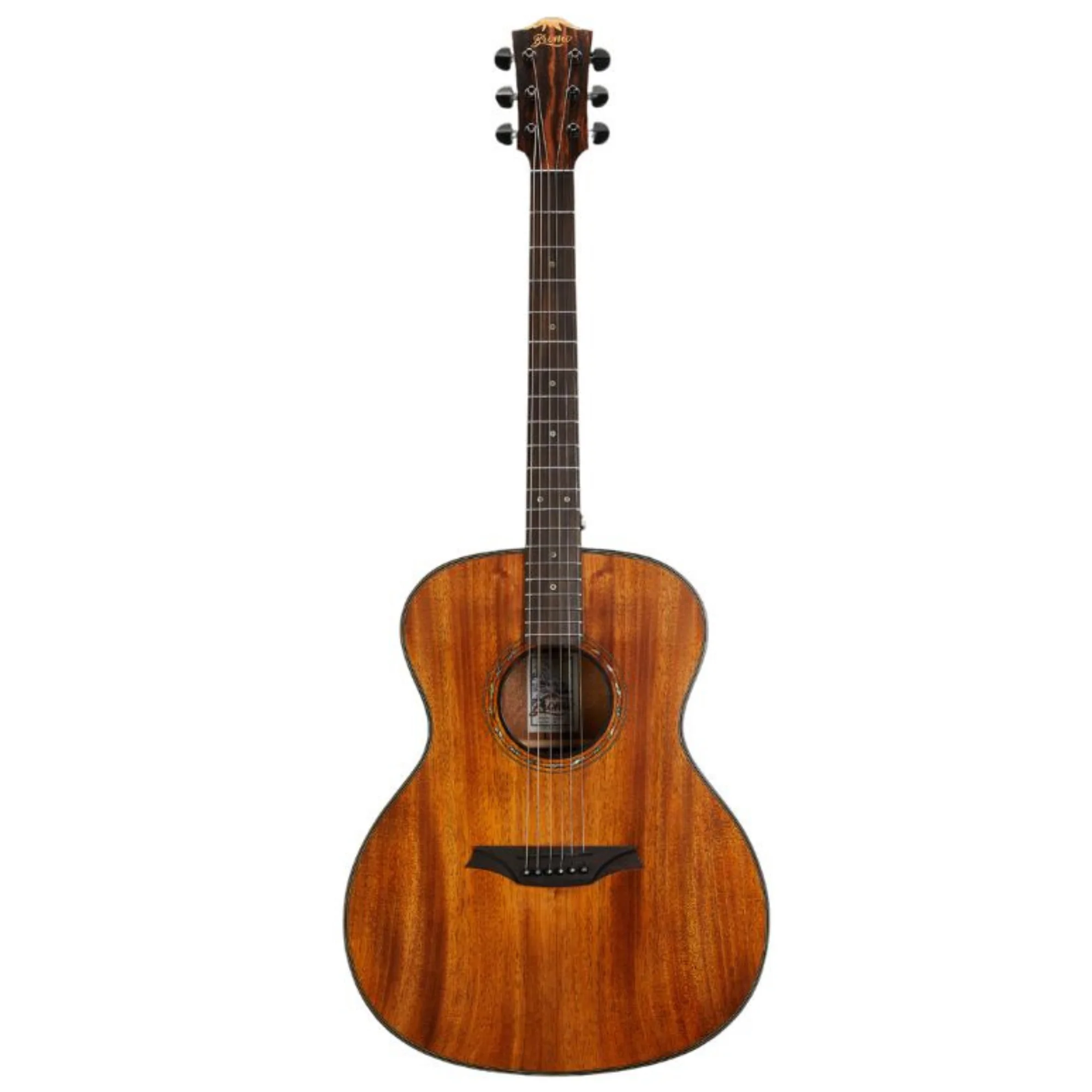 Bromo Guitar BAT2M Tahoma Solid Top GA Acoustic Guitar - Image 3