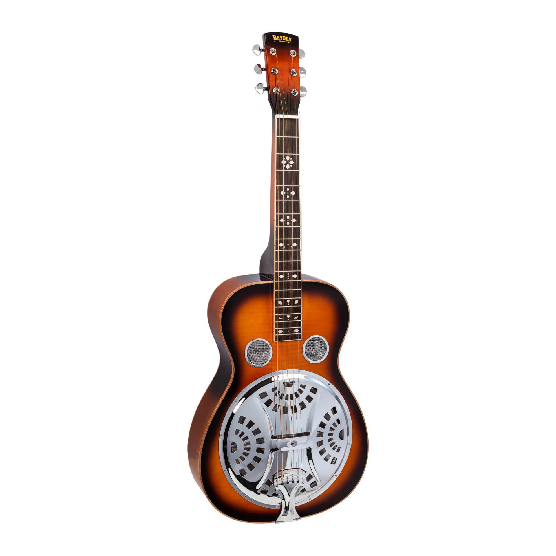 Bryden BRS3TS Square Neck Deluxe Resonator in Tobacco Sunburst - Image 3