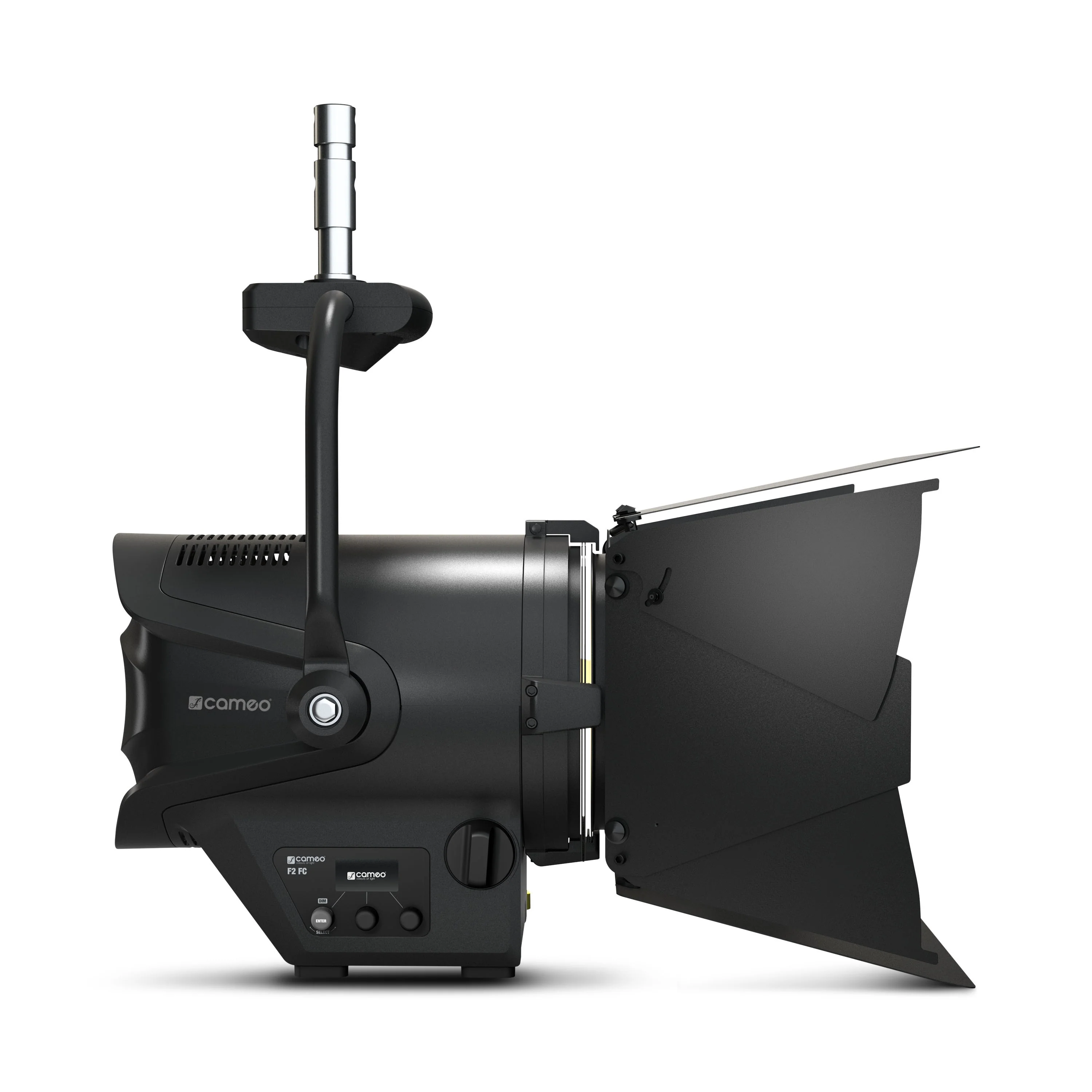 Cameo F2 FC PO Pole Operated Fresnel Spotlight with RGBW LED - Image 4