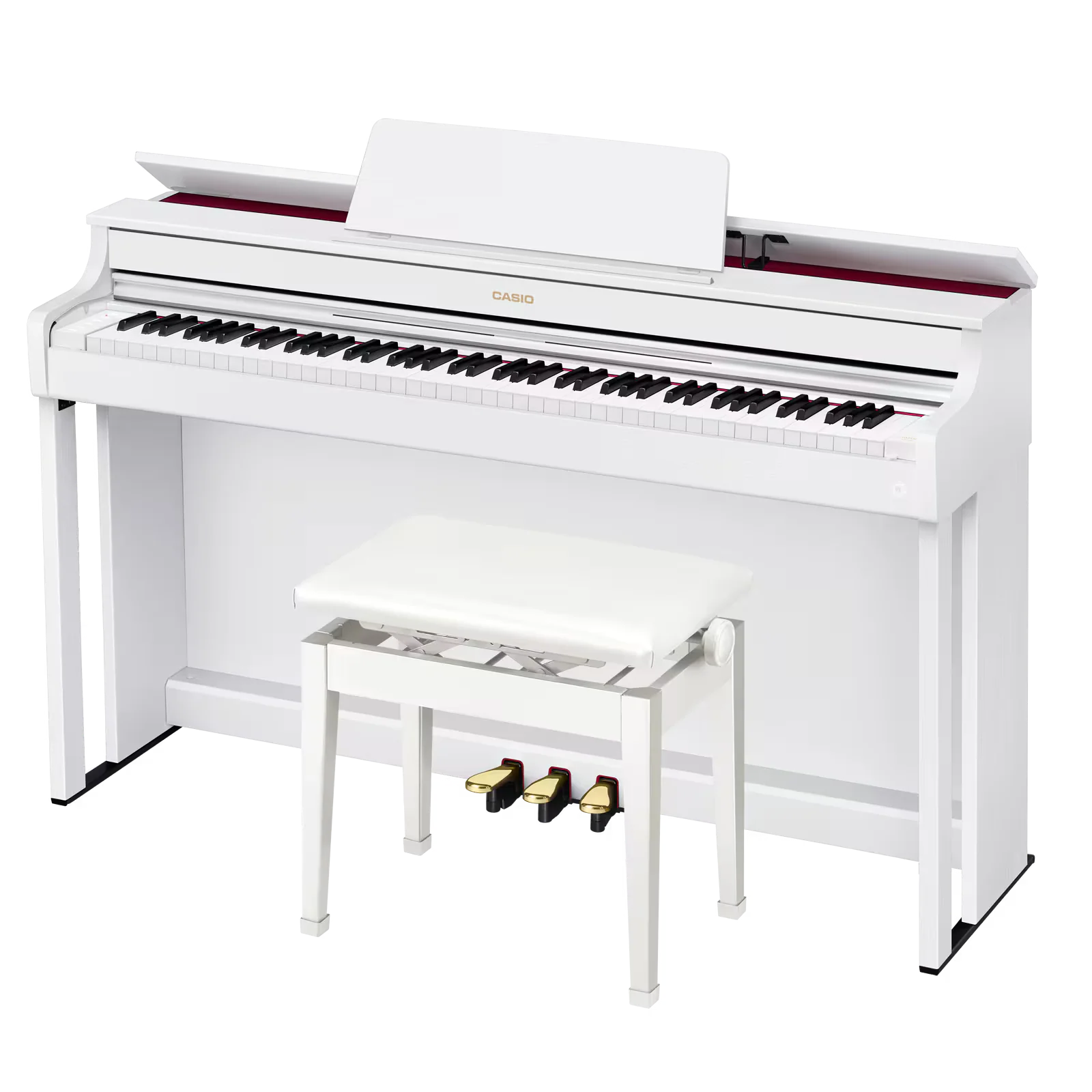 Casio AP300WE 88 Key Digital Piano White - Image 2