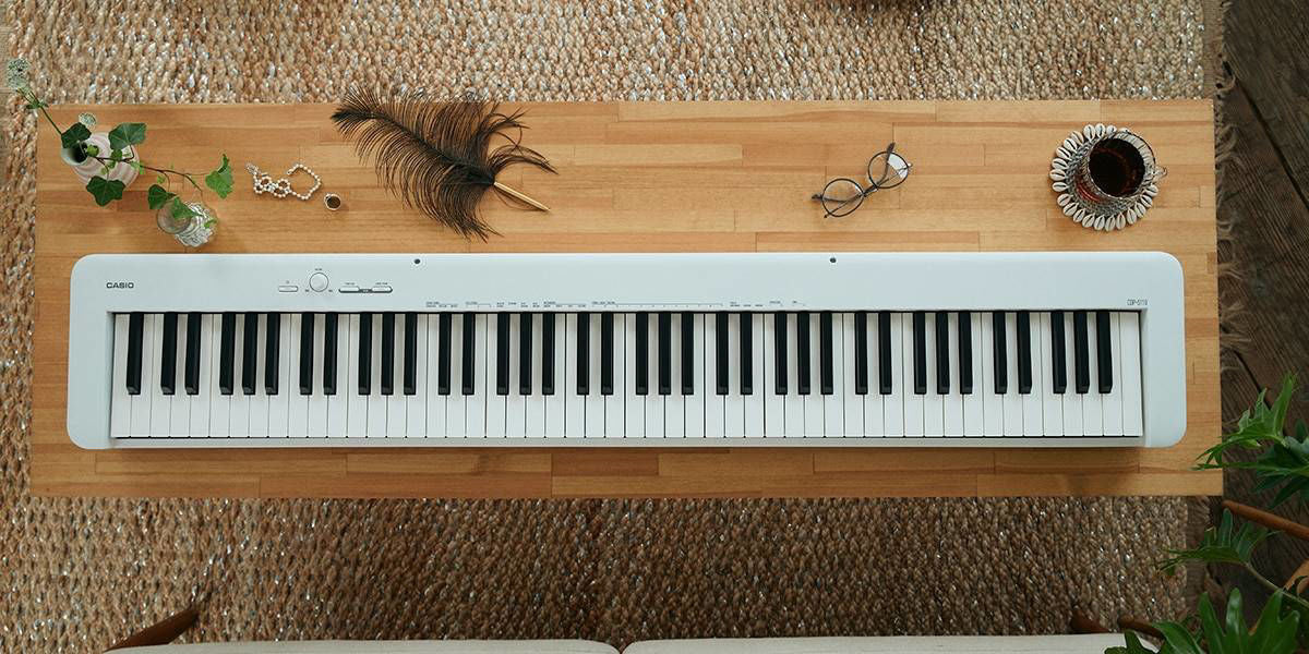Casio CDP-S110 Compact Digital Piano - White - Image 4