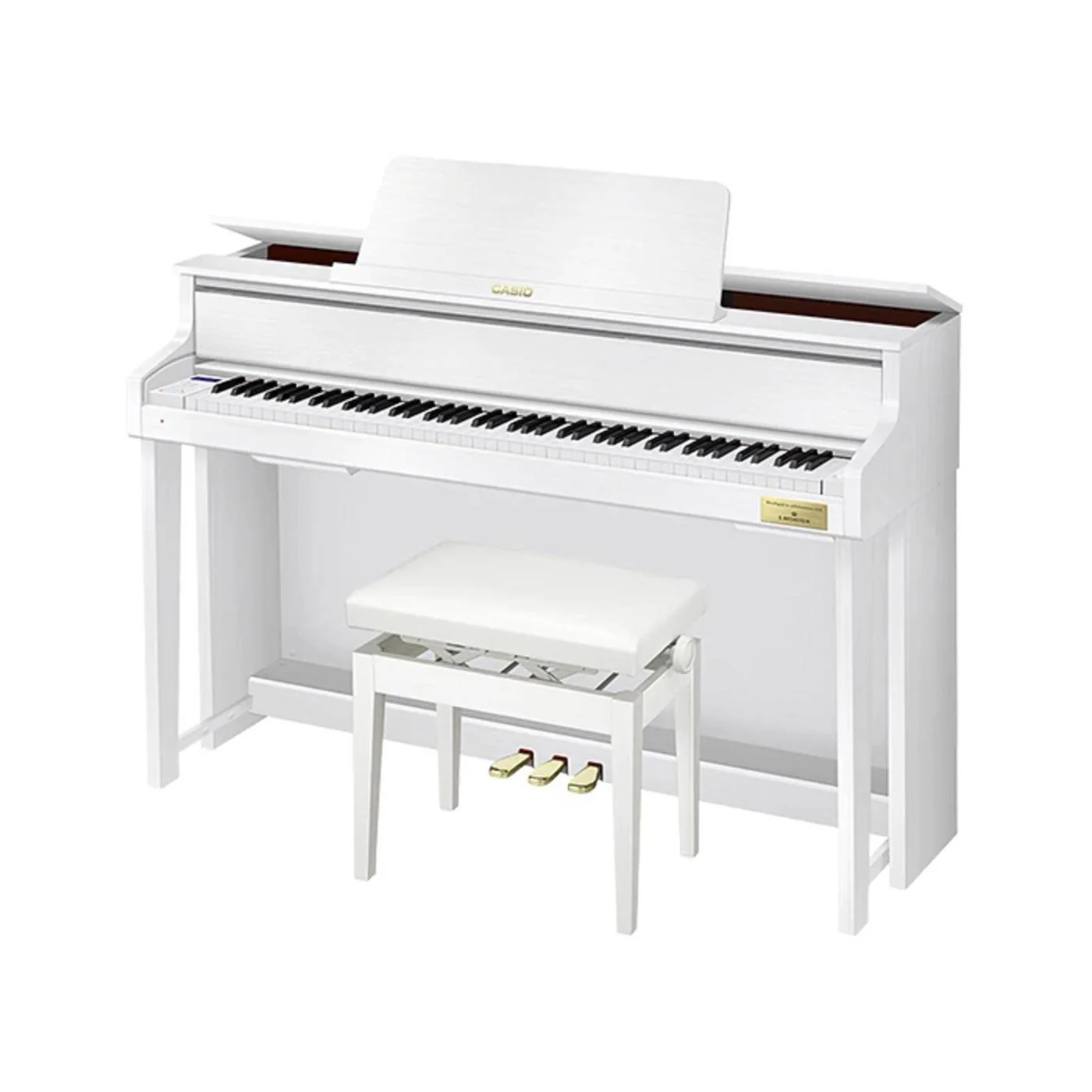 Casio Celviano Grand Hybrid GP-310 Digital Piano - White - Image 2
