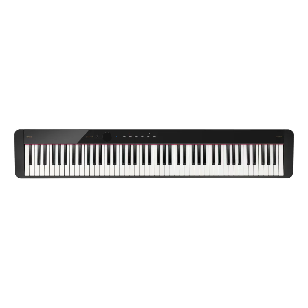 Casio Privia PX-S1100 Slimline Portable Digital Piano Bundle with Stand and Pedal - Black - Image 2