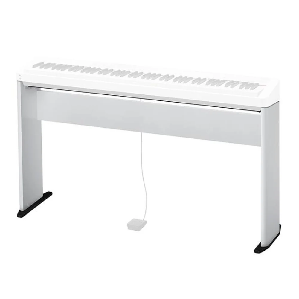 Casio Privia PX-S1100 Slimline Portable Digital Piano Bundle with Stand and Pedals - White - Image 3