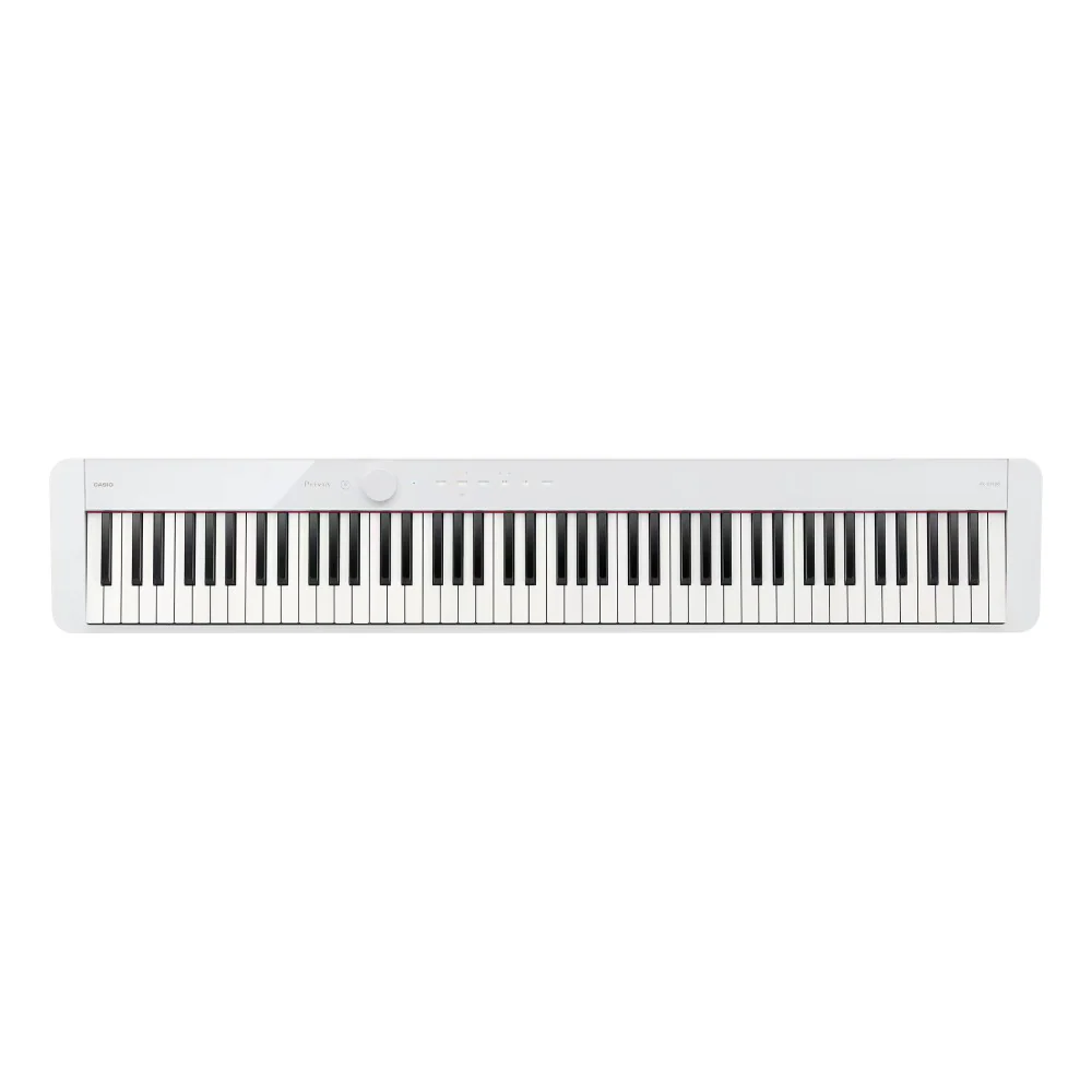 Casio Privia PX-S1100 Slimline Portable Digital Piano Bundle with Stand and Pedals - White - (B-STOCK) - Image 4