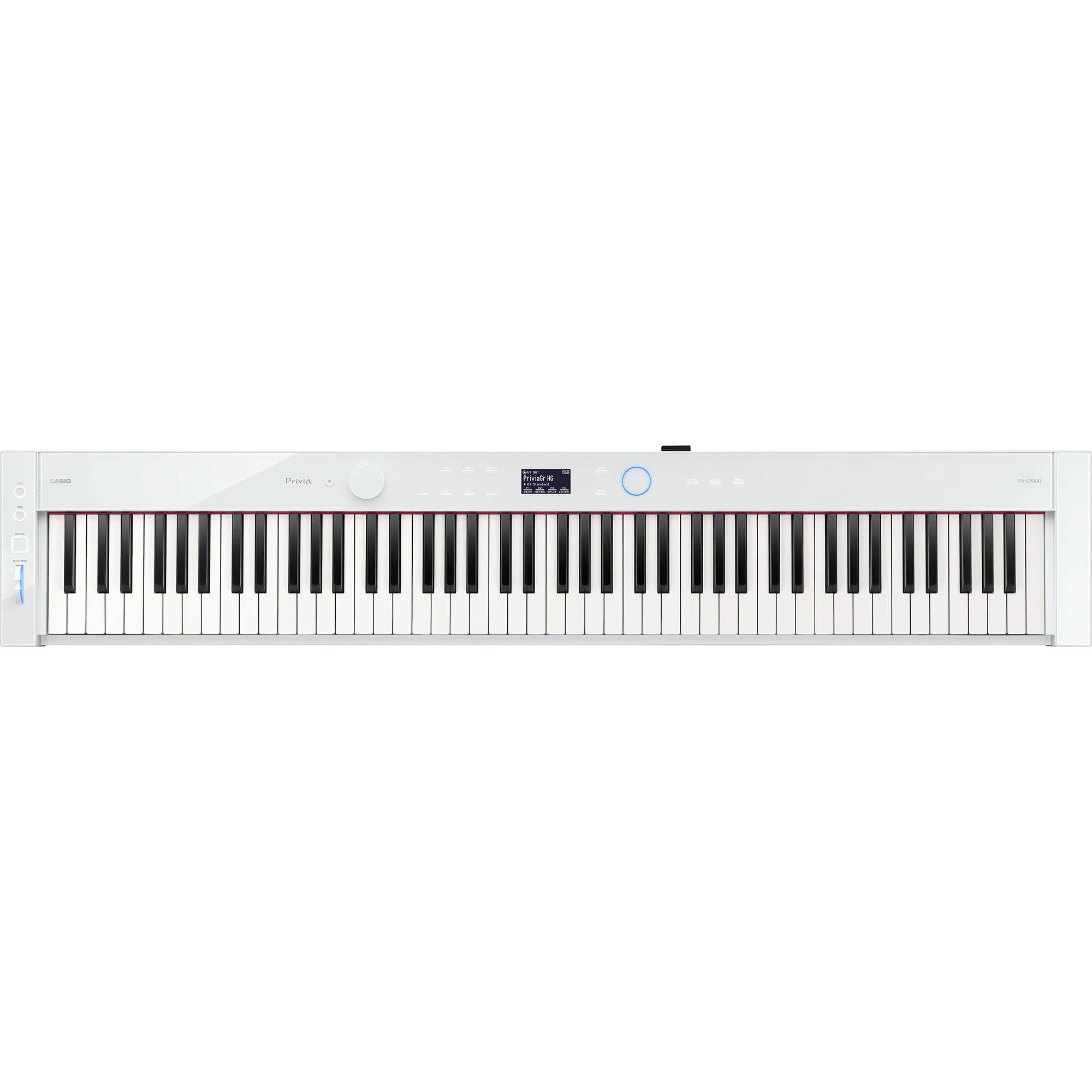 Casio Privia PX-S7000 Portable Digitial Piano & Stand - White - Image 3