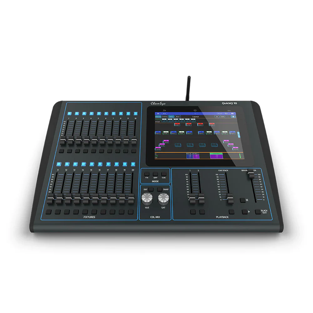 Chamsys Quick Q 10 512 Channel DMX Console 20 Multi-function - Image 6