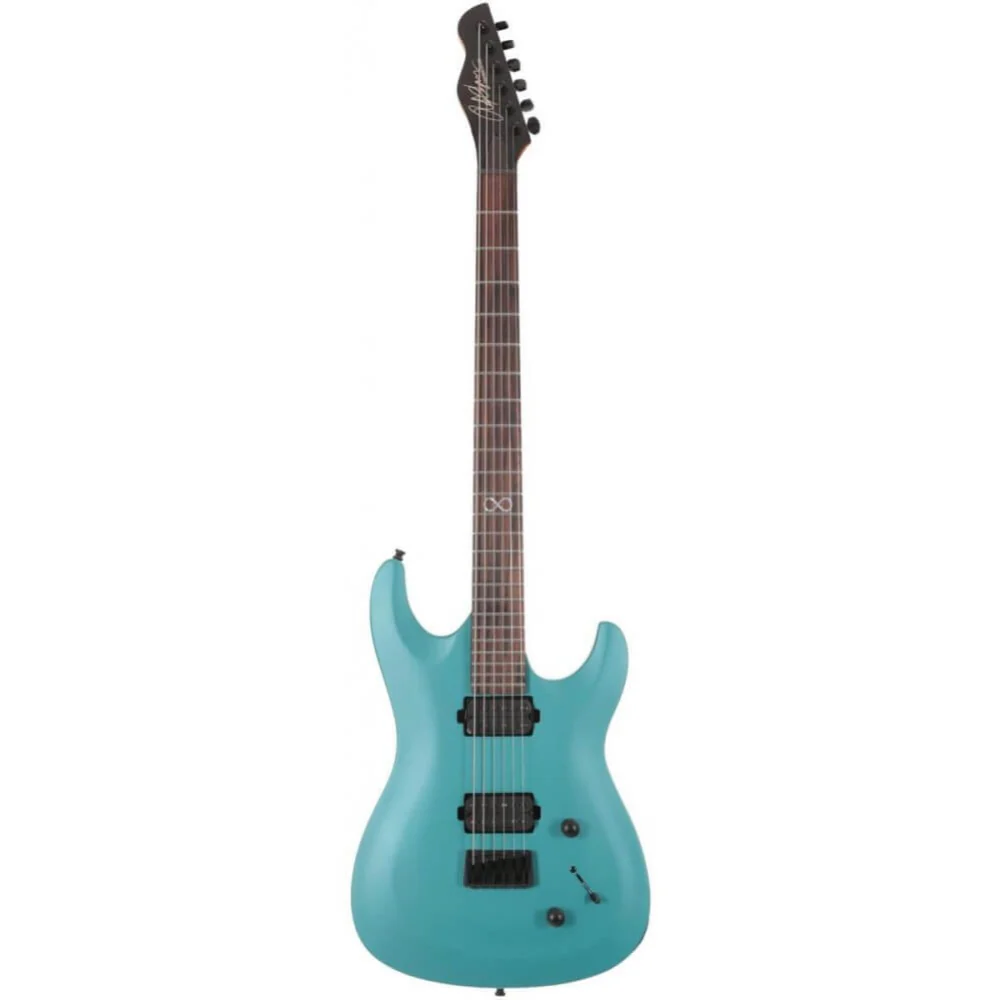 Chapman ML1 Baritone Pro Modern Electric Guitar - Liquid Teal Metallic Satin - Image 2