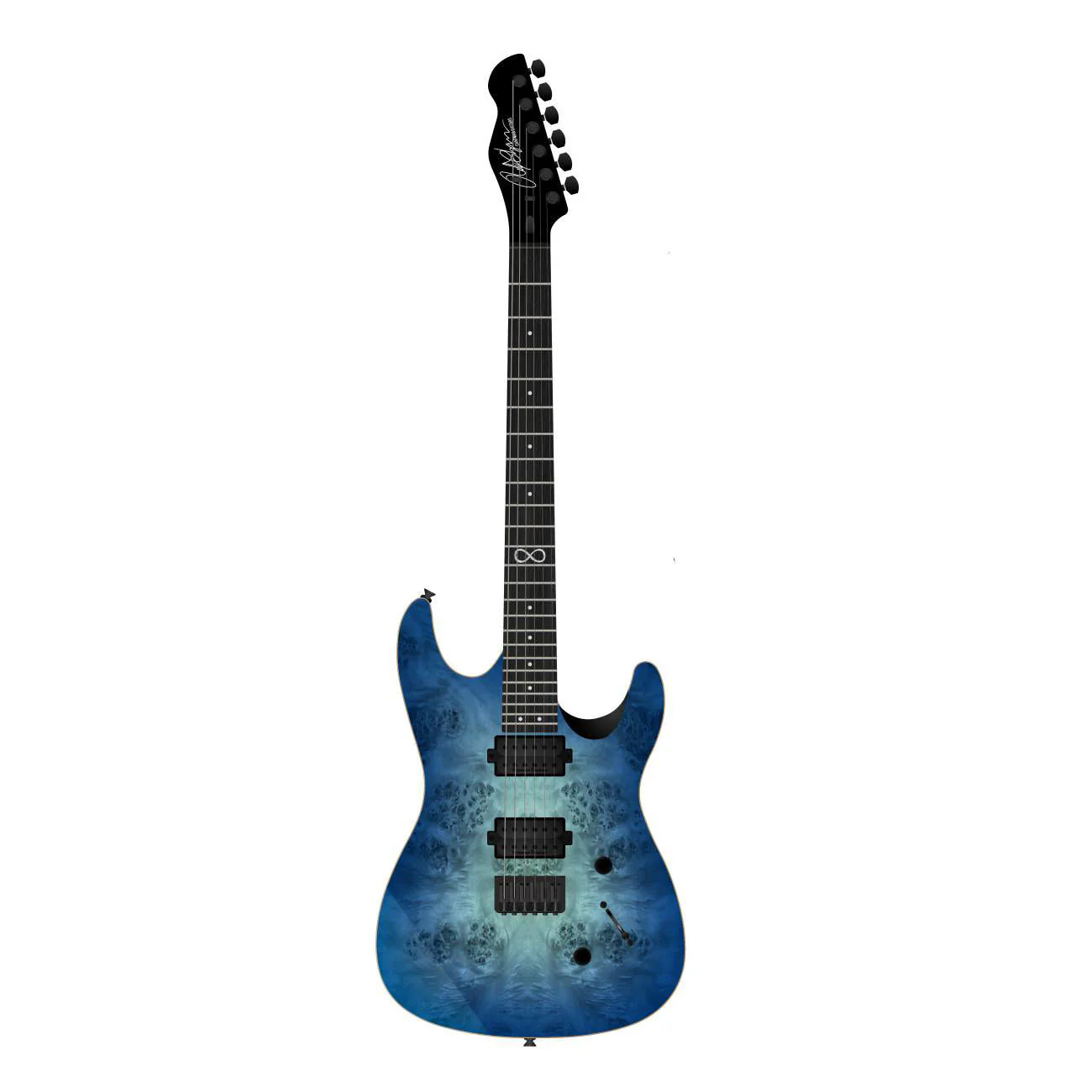Chapman ML1 Modern Electric Guitar - Rainstorm Blue - Image 4