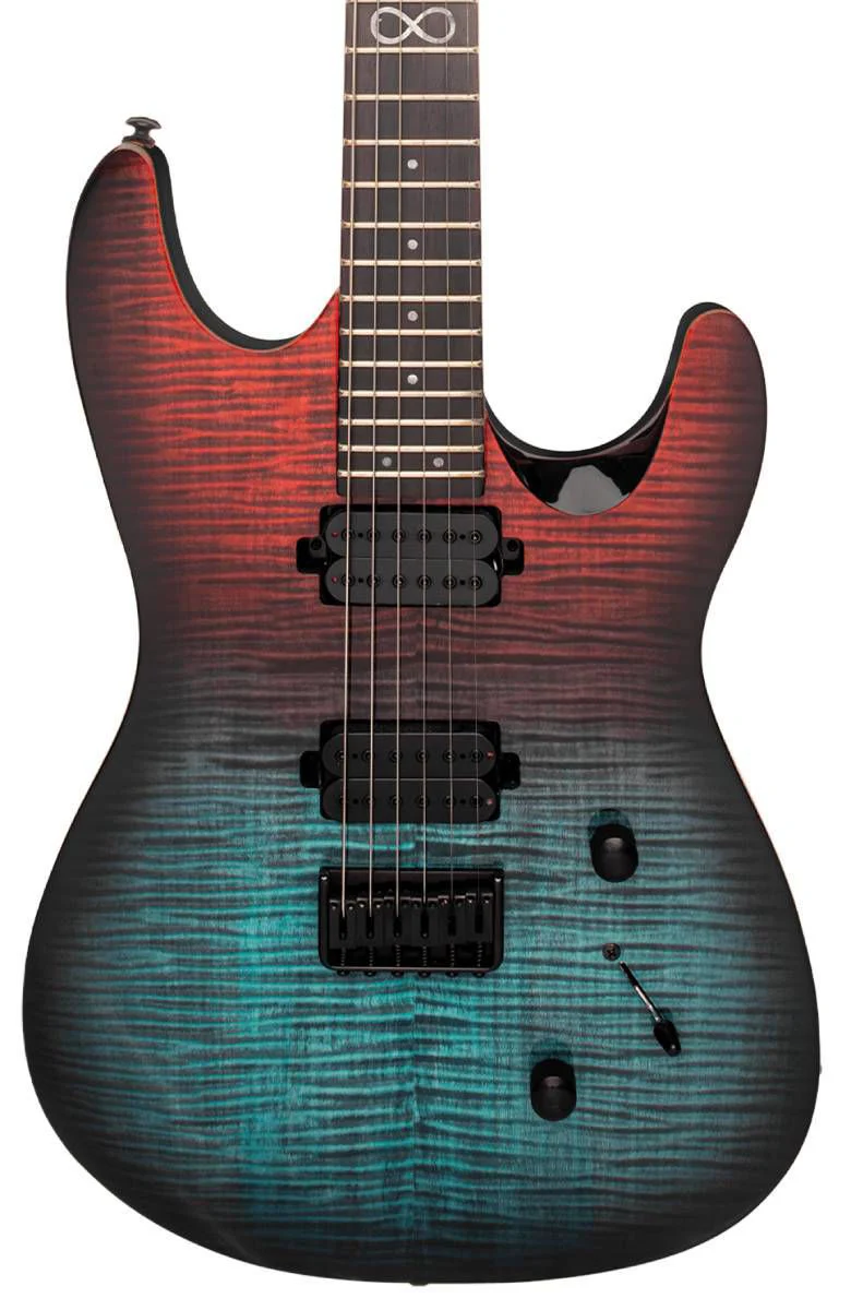 Chapman ML1 Modern Electric Guitar - Red Sea - Image 3