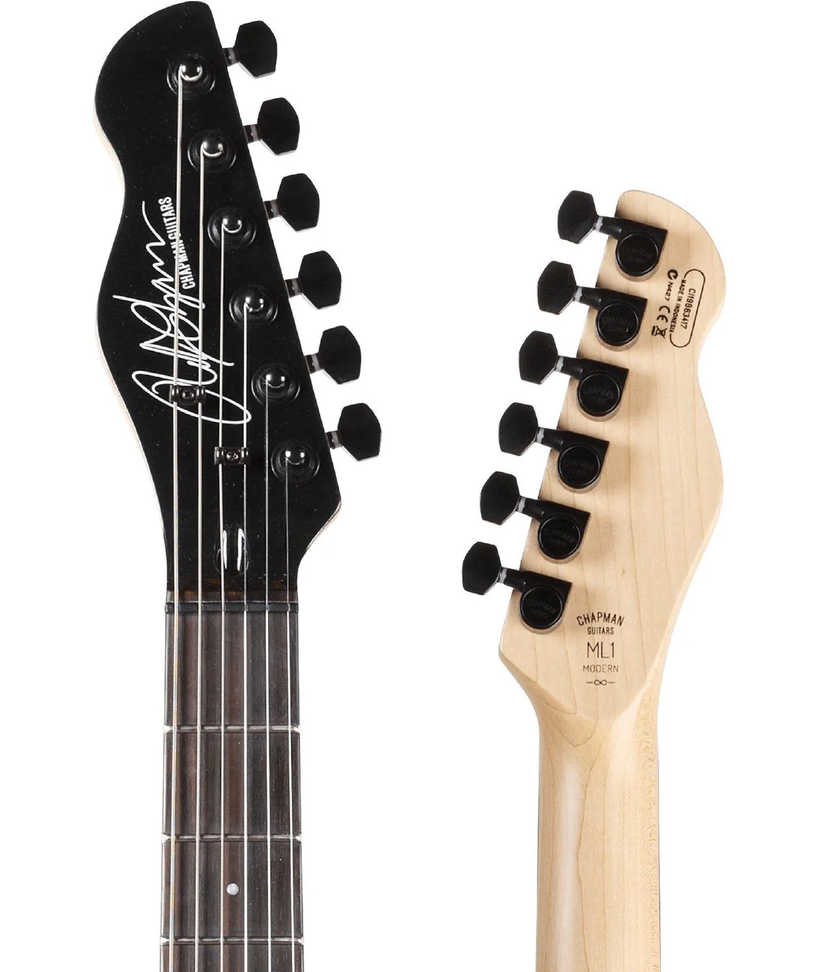 Chapman ML1 Modern Electric Guitar - Red Sea - Image 5