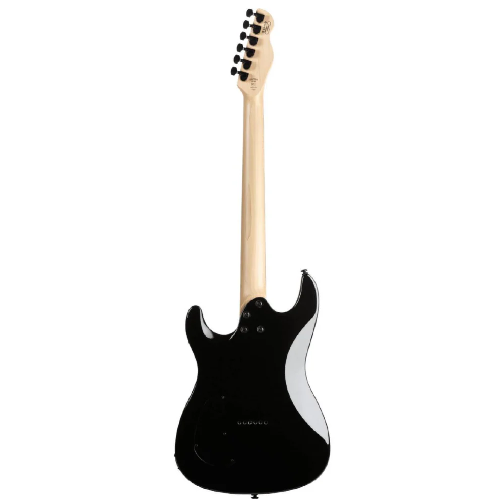 Chapman ML1 Modern Electric Guitar with Super Crush 100 Combo Amplifier in Black - Black Blood - Image 5