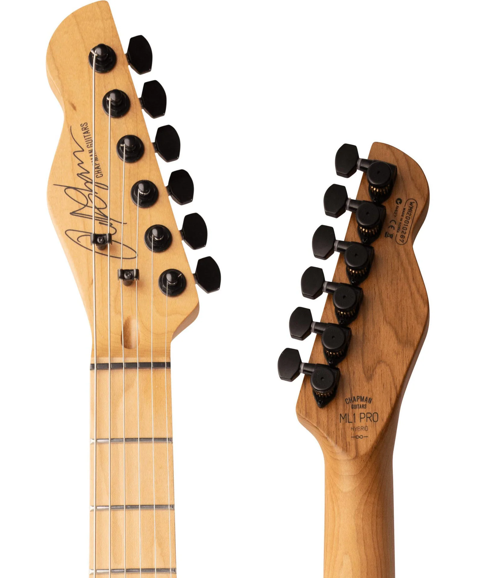 Chapman ML1 Pro Hybrid Electric Guitar - Turquoise Rain - Image 9