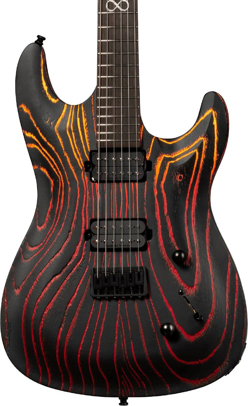 Chapman ML1 Pro Modern Electric Guitar - Black Sun - Image 4