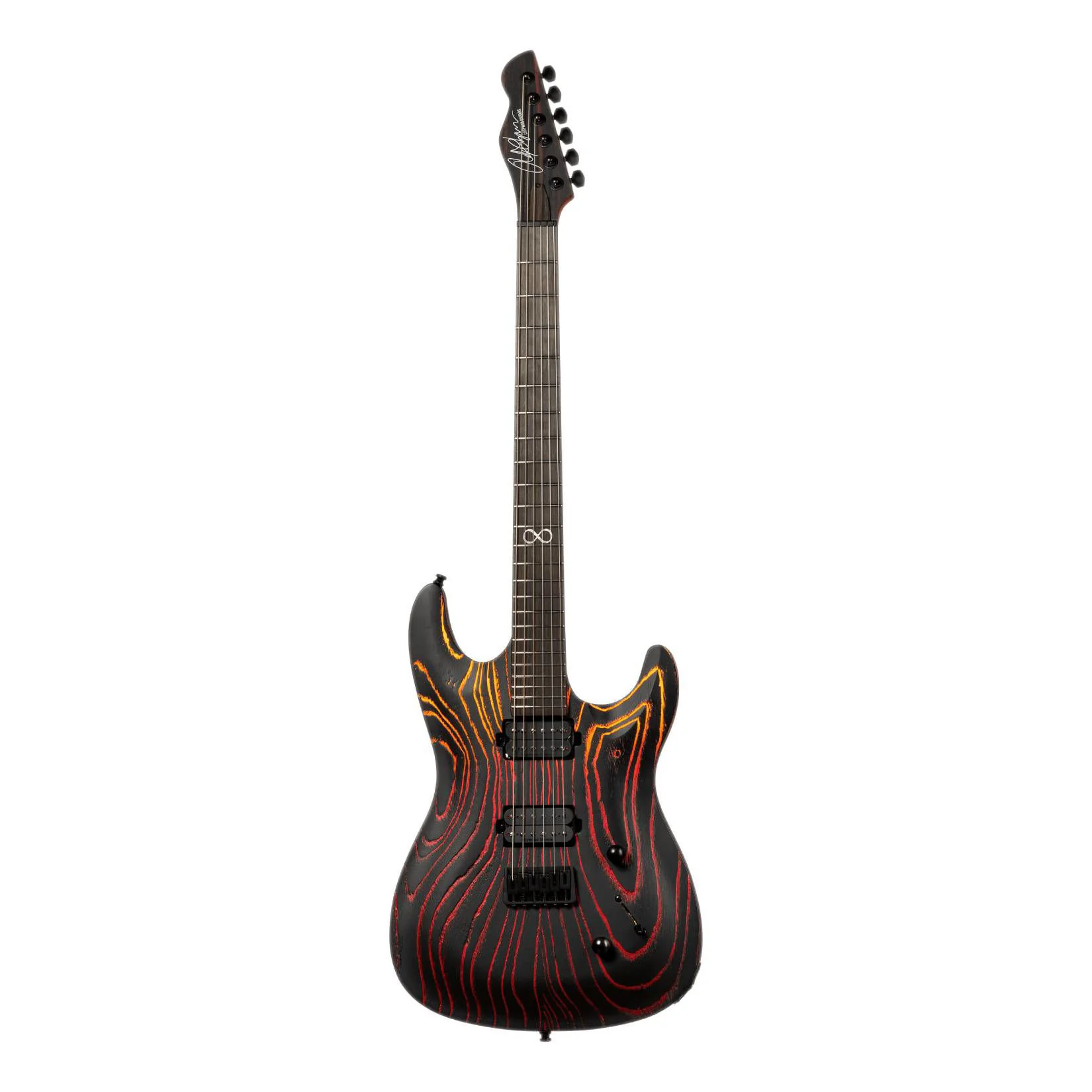 Chapman ML1 Pro Modern Electric Guitar - Black Sun - Image 9