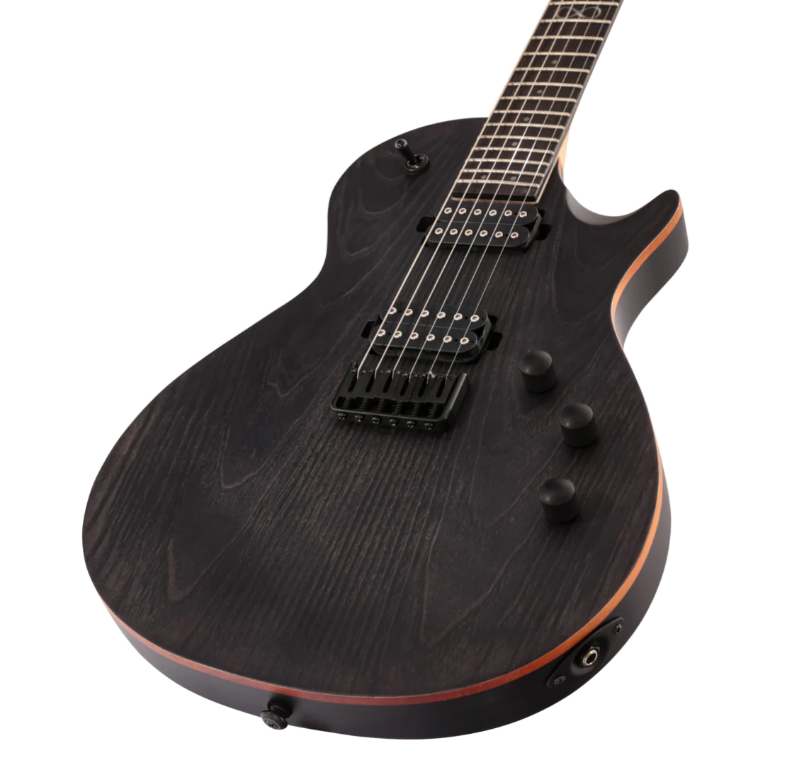 Chapman ML2 Electric Guitar in Slate Black Satin - Image 3
