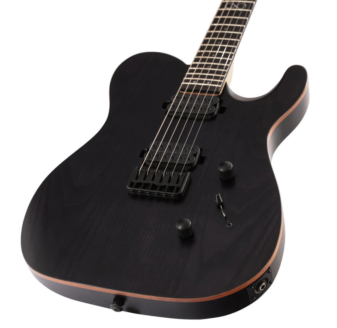 Chapman ML3 Modern Electric Guitar in Slate Black Satin - Image 8