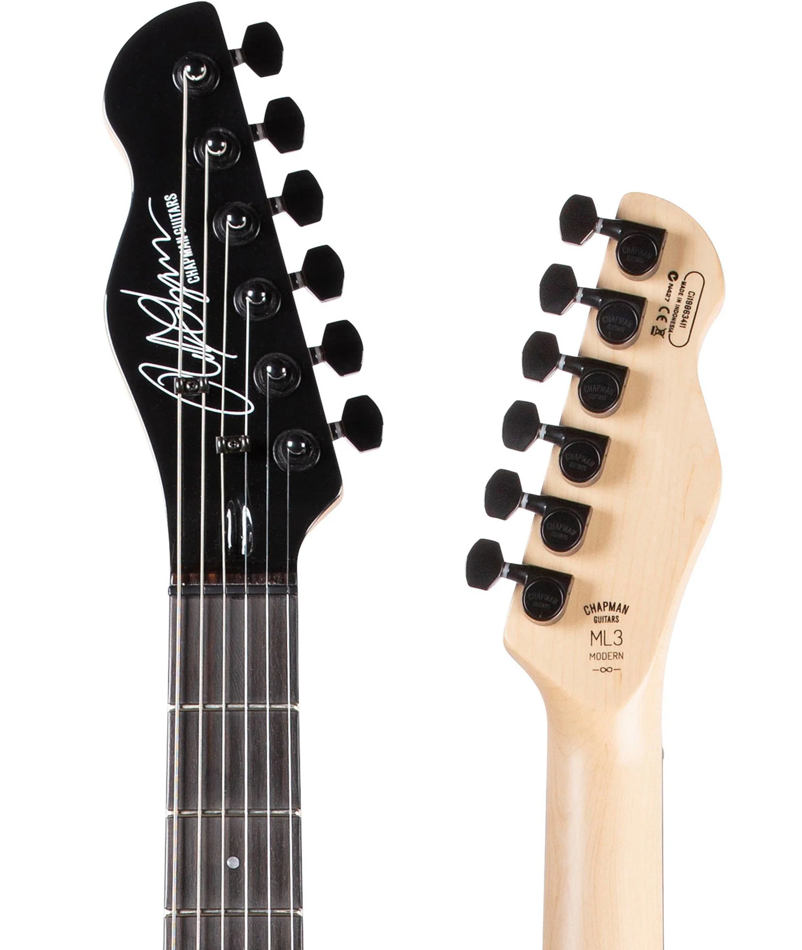 Chapman ML3 Modern Electric Guitar - Red Sea - Image 8