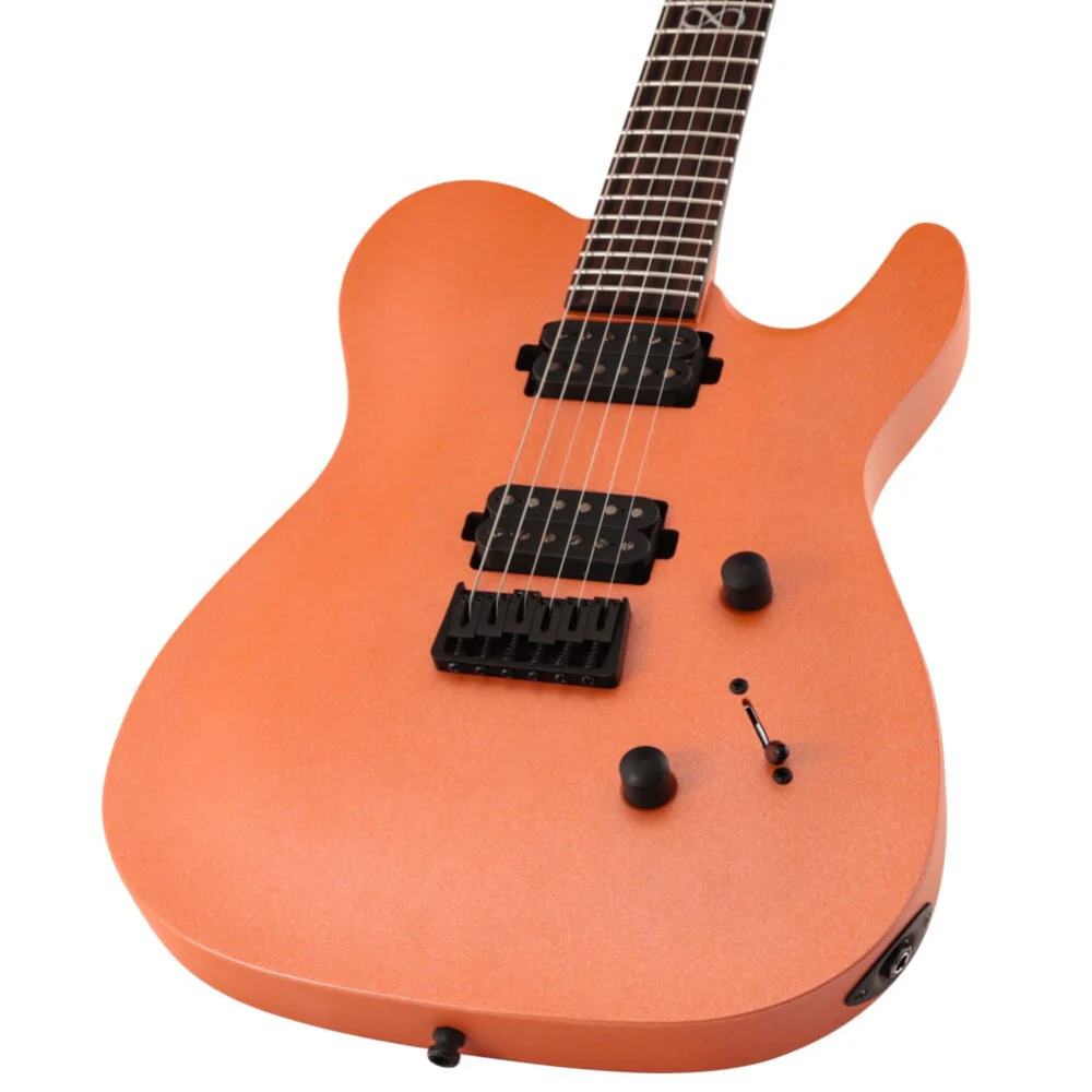 Chapman ML3 Pro Modern Electric Guitar - Habanero Orange Satin Metallic - Image 4
