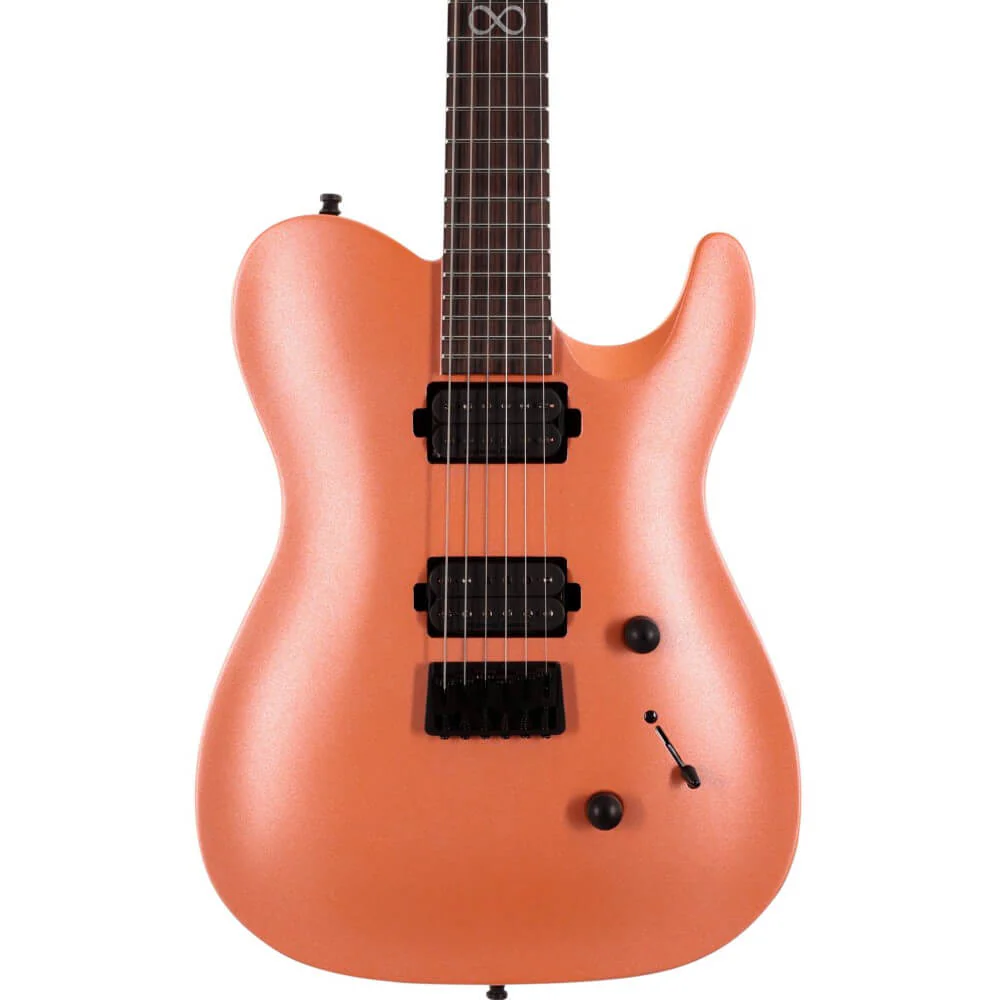 Chapman ML3 Pro Modern Electric Guitar - Habanero Orange Satin Metallic - Image 9