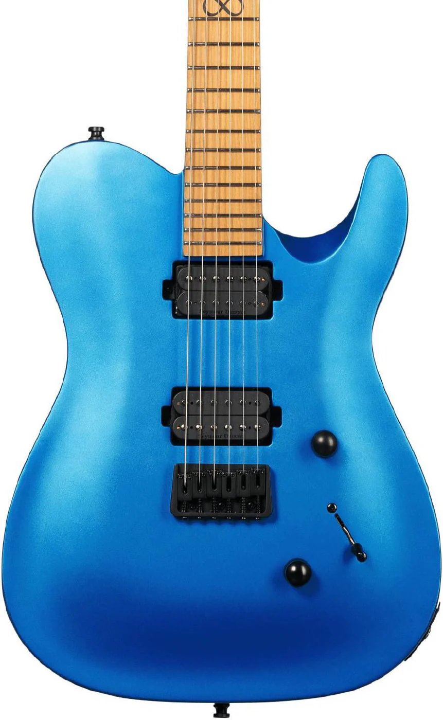 Chapman ML3 Pro Modern Electric Guitar - Hot Blue - Image 3