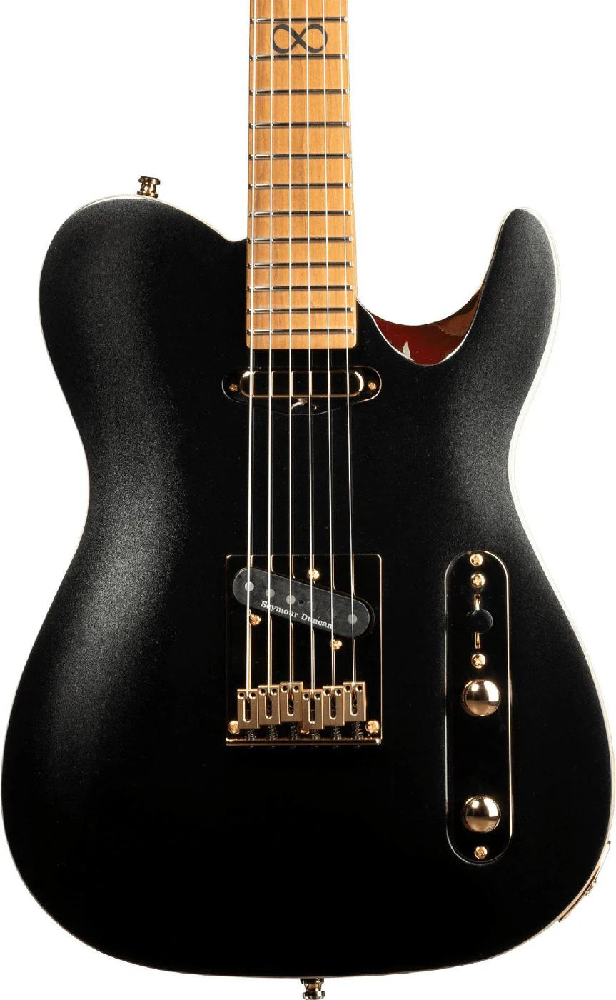 Chapman ML3 Pro Traditional Electric Guitar - Classic Black Metallic - Image 4