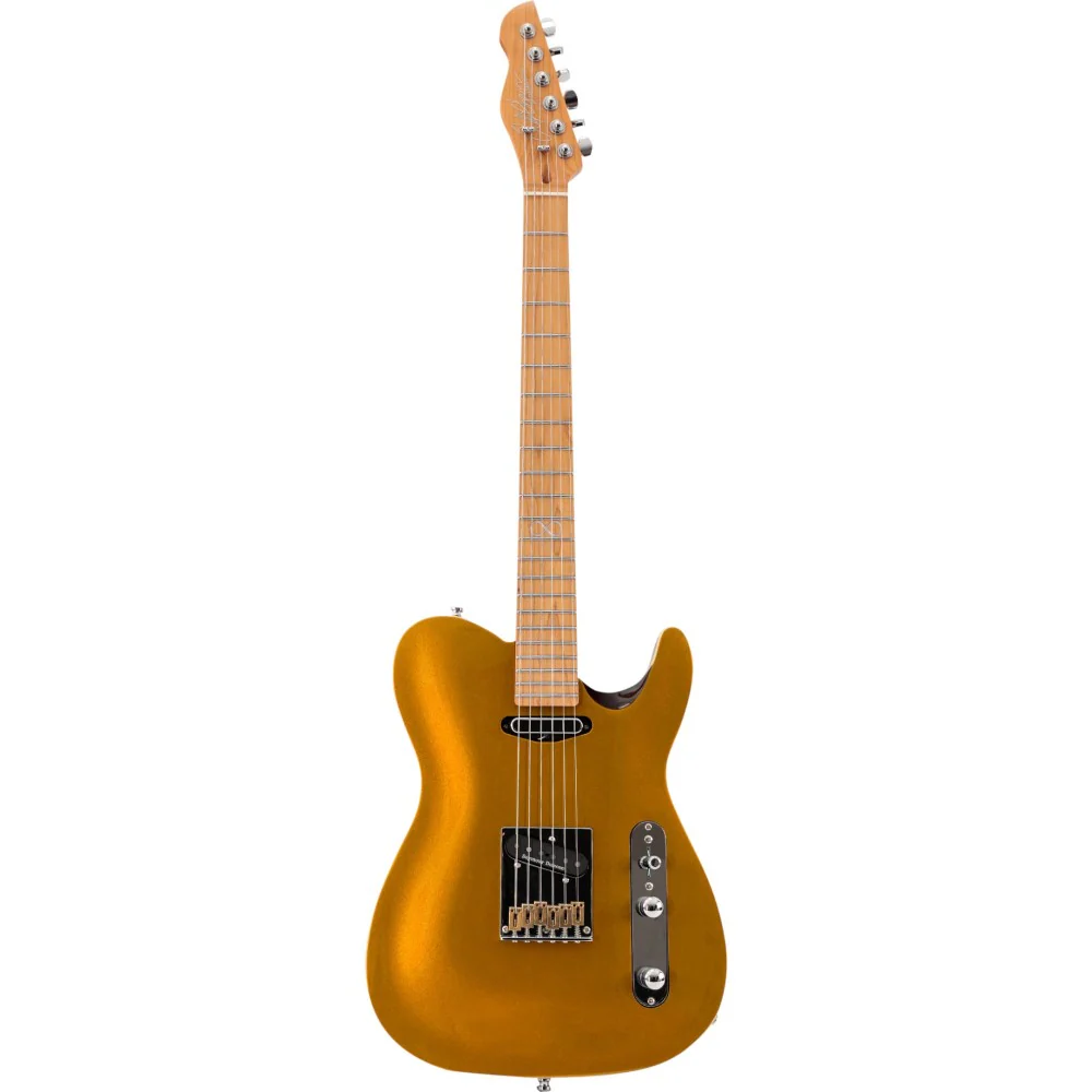Chapman ML3 Pro Traditional Electric Guitar - Gold Metallic Gloss - Image 6