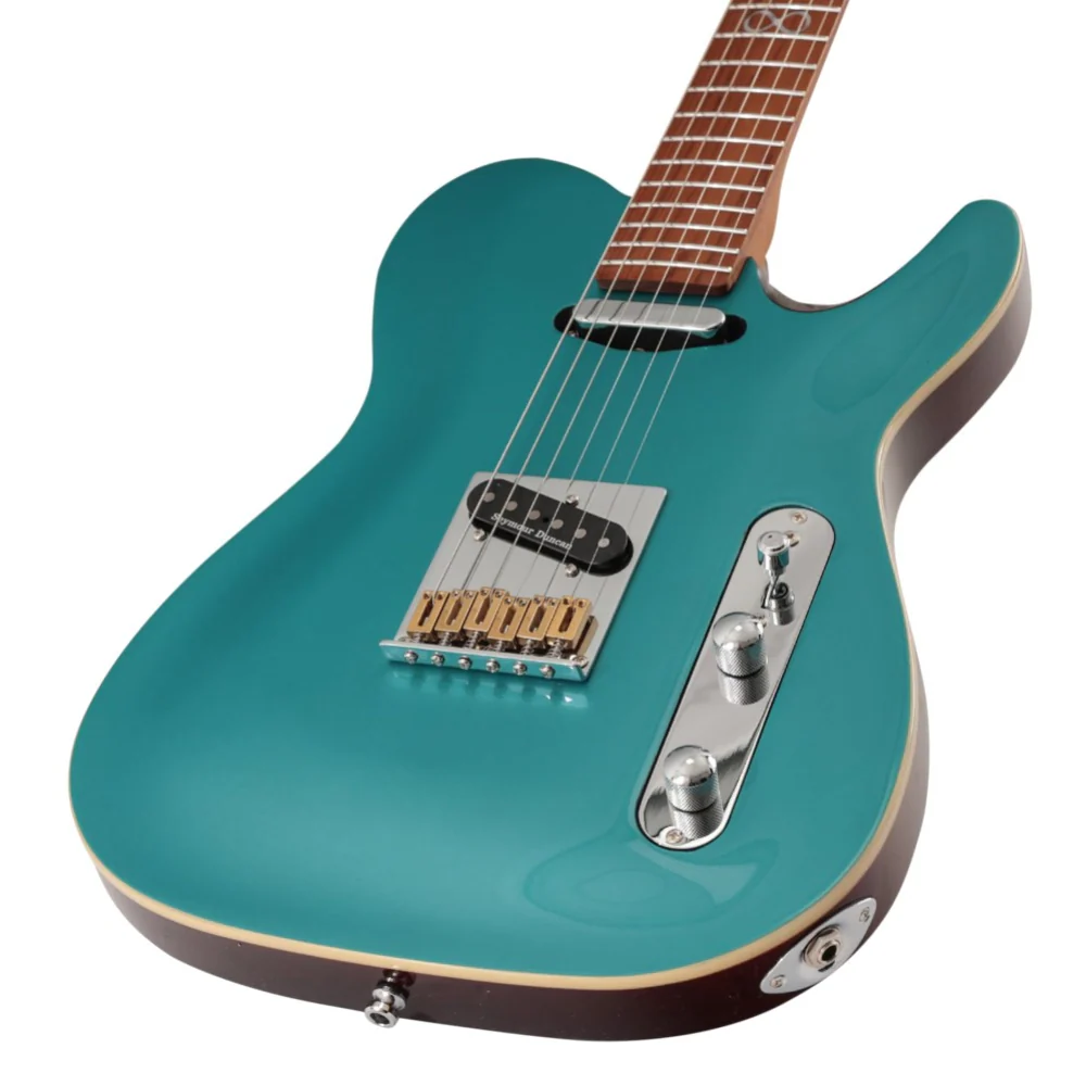 Chapman ML3 Pro Traditional Electric Guitar - Liquid Teal Gloss - Image 4