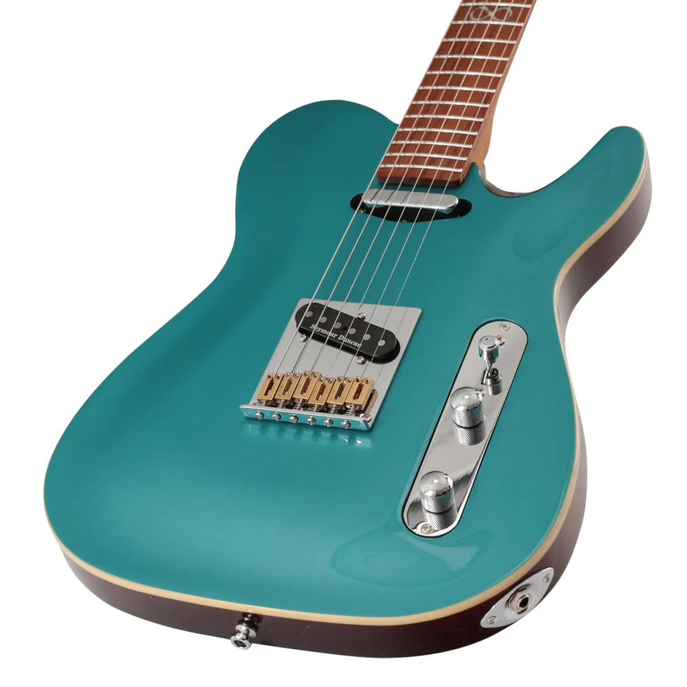 Chapman ML3 Pro Traditional Electric Guitar - Liquid Teal Gloss - Image 6