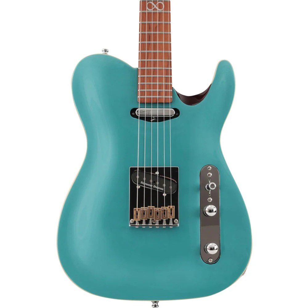 Chapman ML3 Pro Traditional Electric Guitar - Liquid Teal Gloss - Image 8
