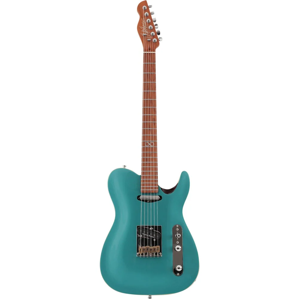 Chapman ML3 Pro Traditional Electric Guitar - Liquid Teal Gloss - Image 9