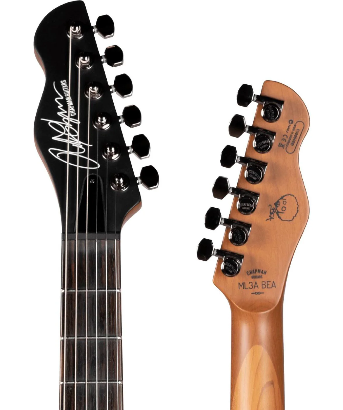 Chapman ML3 Standard BEA Rabea Massaad Signature Electric Guitar in Mensis - Image 5