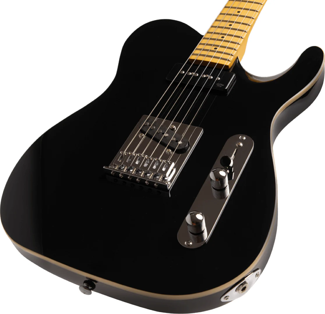 Chapman ML3 Traditional Electric Guitar with Super Crush 100 Combo Amplifier in Black - Gloss Black - Image 2