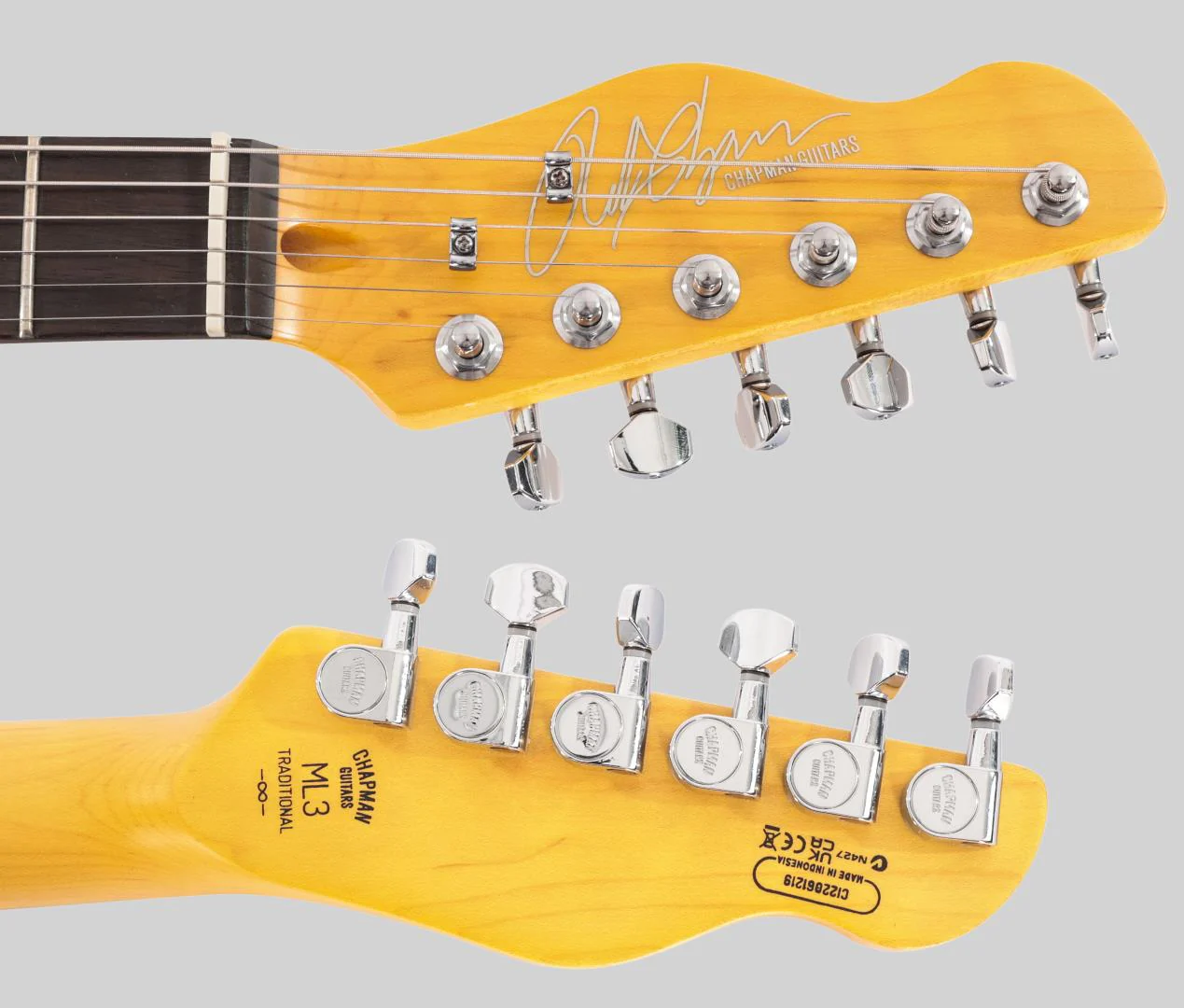 Chapman Standard Series ML3 Traditional Electric Guitar - Radiant Stream Gloss - B-Stock - Image 5
