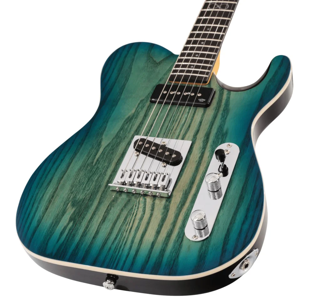 Chapman Standard Series ML3 Traditional Electric Guitar with SKB Hardcase - Radiant Stream Gloss - Image 3