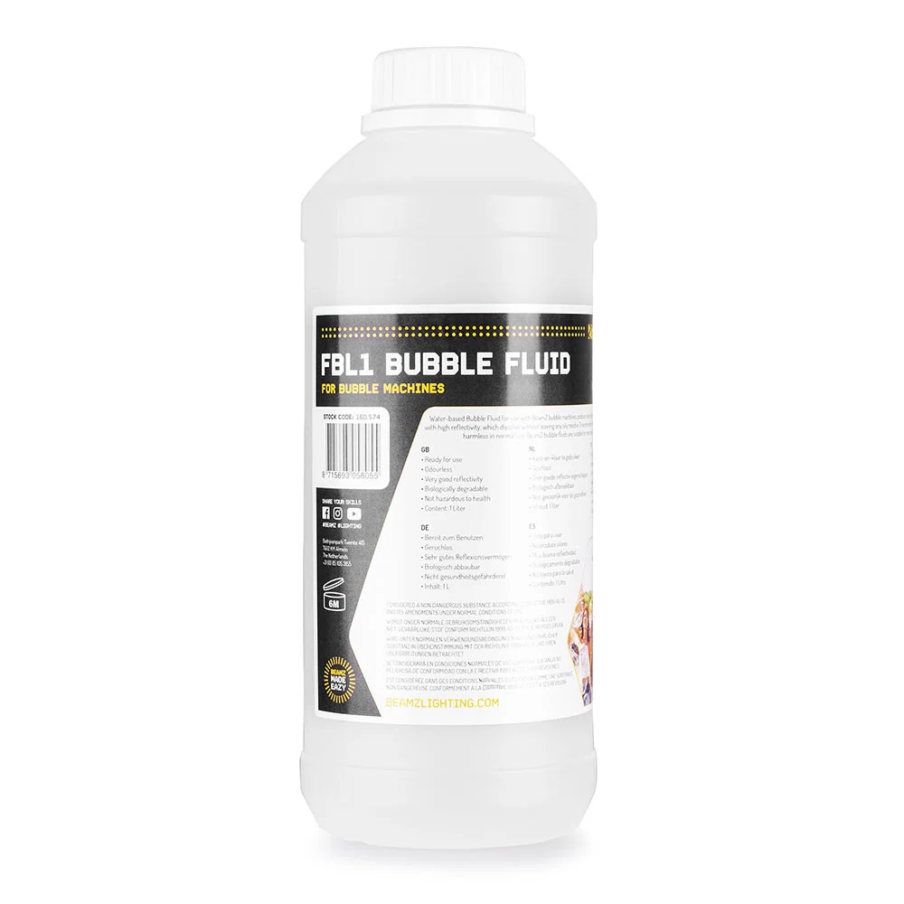 Chauvet DJ B-250 Medium Bubble Machine with Free 1L Bubble Fluid - Image 5
