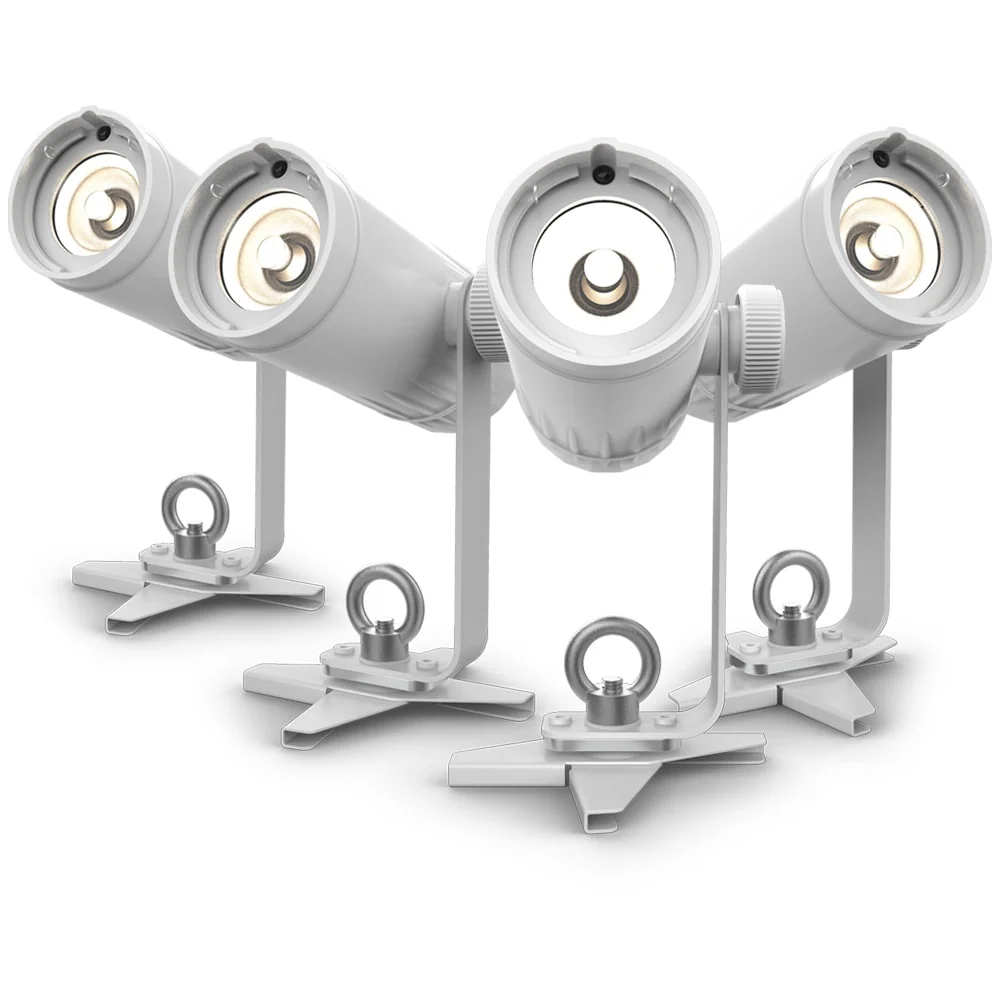 Chauvet DJ EzPin Pack 4 Battery Powered LED Pinspot Pack - Image 12