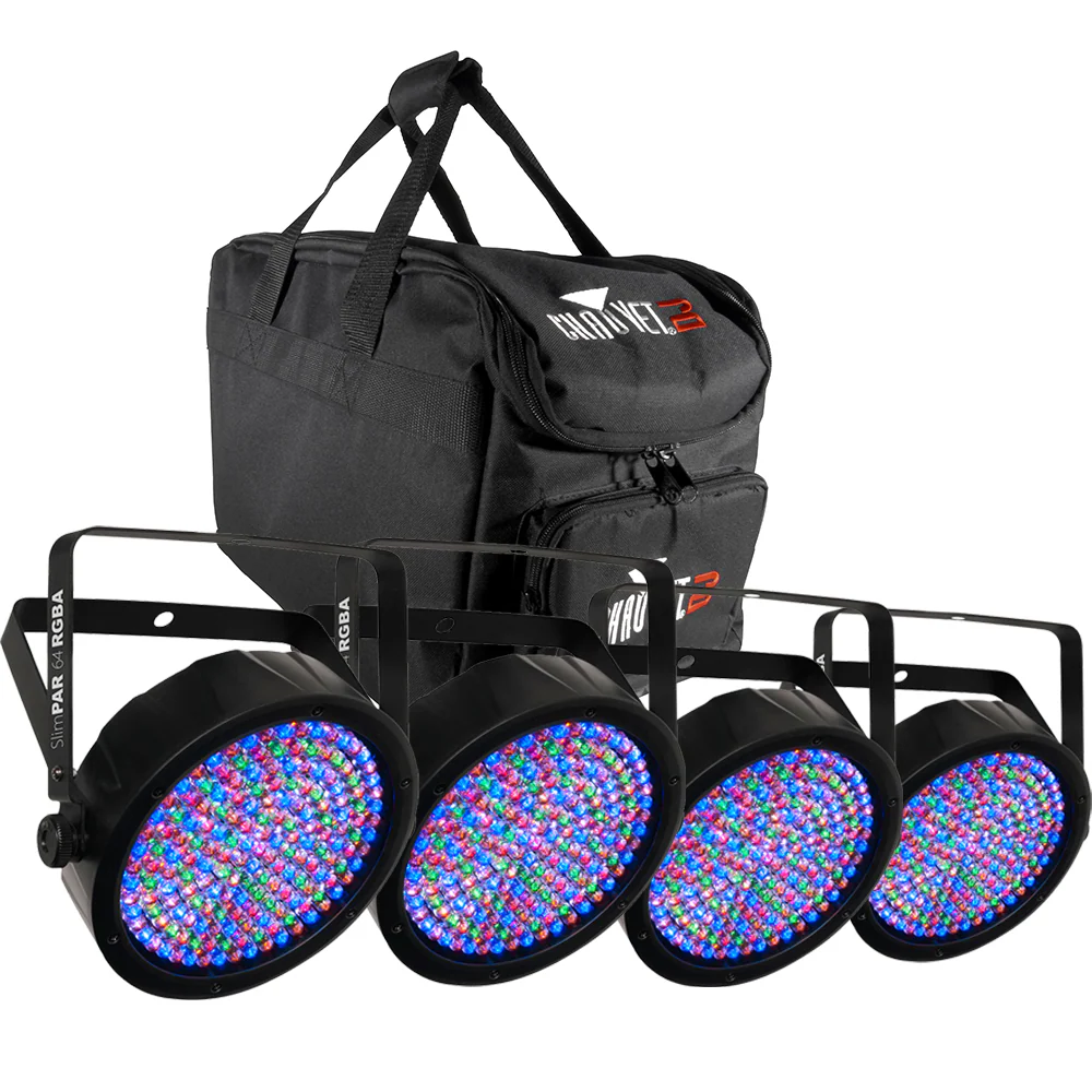 Chauvet DJ SlimPAR 64 RGBA LED Parcan Pack - Image 7