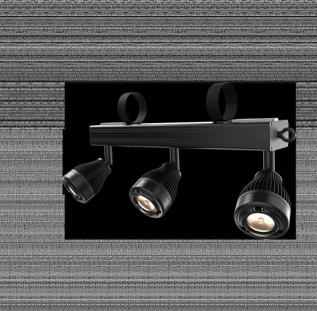 Chauvet EZBar Battery Powered Accent Light with 3x LED Spots - Image 4