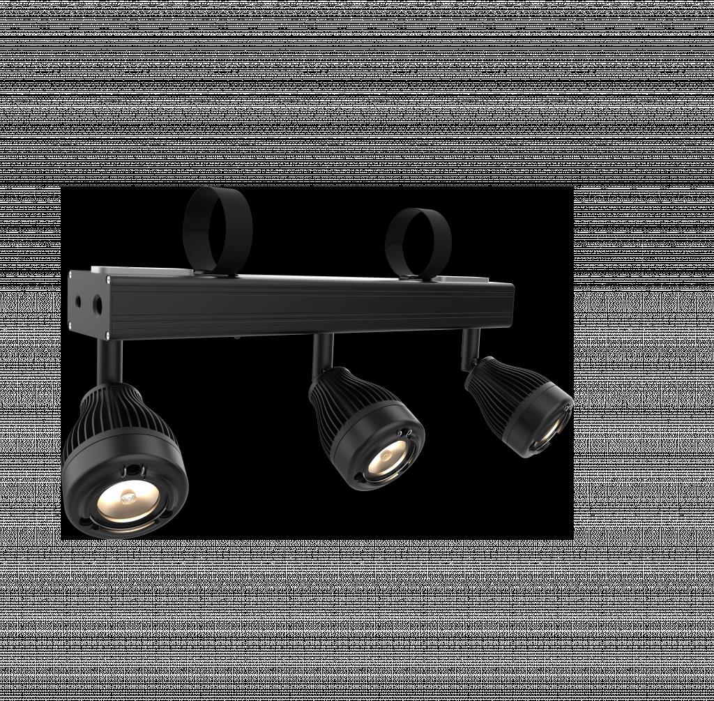 Chauvet EZBar Battery Powered Accent Light with 3x LED Spots - Image 5