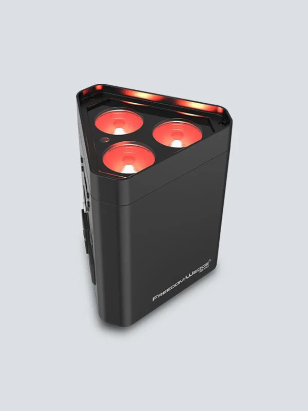 Chauvet Freedom Wedge Quad 4 x 6 Watt Quad (RGBA) LEDs, Wireless DMX, Battery Operated - Image 3